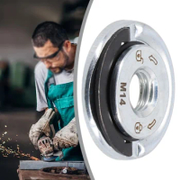 1 Pc M14 Self-Locking Grinder Pressing Plate Flange Nut Improve Grinding Efficiency Abrasive Tools Angle Grinder Power Tools