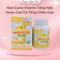 (CHÍNH HÃNG) Kẹo Canxi Vitamin Tổng Hợp Hươu Cao Cổ Tăng Chiều Cao, Sức Đề Kháng Babyrak Hàn Quốc