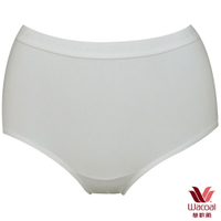 華歌爾 新伴蒂-S型 中腰M-L機能內褲兩件組 (純淨白)