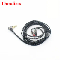 Thouliess Free Shipping Replacement Earphone Upgrade Cable interface use For Audio Technica ATH im01 im02 im03 im04 im50 im70