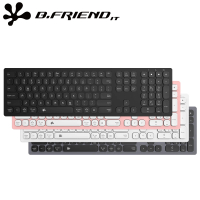 B.Friend RB730 2.4G 無線藍牙雙模智能鍵盤(win/mac 切換)