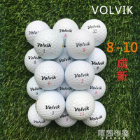 免運 高爾夫球 50個裝韓國VOLVIK球彩色和磨砂球高爾夫二手球