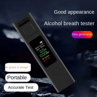 Alcohol tester Air blowing tester Traffic alcohol tester Portable high-precision charging tester Full color