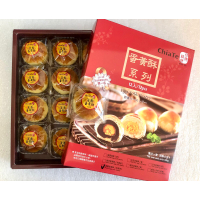 【佳德糕餅】紅豆、棗泥、鹹蛋、綠豆蛋黃酥12入(有附提袋)