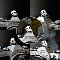 Camera hot shoe Cartoon Protective cover Panda for canon 5DIV EOSR nikon D850 D800 sony A7R4 A7R3 fuji xt3 xt30 xt20