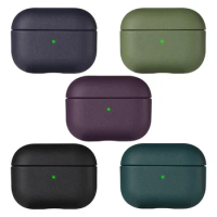 Leather grain Case For AirpPods Pro 2 Case AirPods Pro cover Apple Bluetooth Earphone Accessories Airpods 3 2 1 Protect Machine