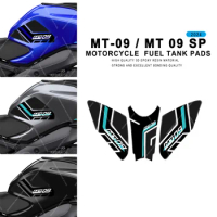 3D Epoxy Resin Sticker Side Tank Pads Protection Kit For YAMAHA MT-09 MT09 SP 2024