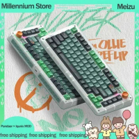 Meizu Pandaer × Iqunix Mechanical Keyboard 3mode USB/2.4G/Bluetooth Wireless Keyboard Hot-Swap RGB Light For Gaming Keyboards