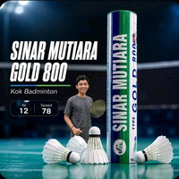 SHUTTLECOCKS SINAR MUTIARA GOLD 800 (HIJAU)