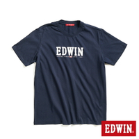 EDWIN 復古EDWIN經典短袖T恤-男款 丈青色 #丹寧服飾特惠