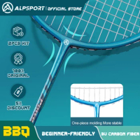 ALP Power 2psc/lot 3U Ultra Lightweight 85g G4 Badminton Racket T700 Attack 100% Full Carbon Training Equipment