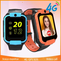 Xiaomi Mijia Children Smartwatch GPS SOS Phone Smart Watch SIM Card Video Call Clock Remote Voice Monitor for Kids Boy Girl Gift