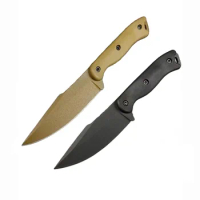 Kabb BK18 Straight Fixed Blade Knife 1905Cro-Van blade ABS Handle Tactical Self Defense EDC Tool Pocket Camping Hunting Knives