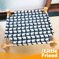 Ayunan Tenda Tempat Tidur Anjing Kucing/Cat Hammock Kanvas Anti Lembab - BEAR POLAR SET