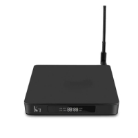 S905X2 DDR4 4GB 64GB 9 DVB T2/S2/C Combo Digital TV Receiver Wireless 4K TV Box K7 with Antenna