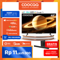 [NEW] COOCAA X66H TV 65 INCH 4K QD MINI LED TV- GOOGLE TV-ULTRA MATTE SCREEN-HDR10+-DOLBY AUDIO-EYEC