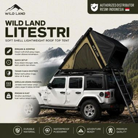 Wild Land Litestri Rooftop Tent Tenda atap mobil ringan Premium