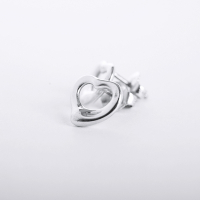 二手品 Tiffany&Co. 純銀耳環 愛心系列