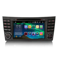 7" Android 12.0 Car DVD Multimedia System GPS Radio for Mercedes-Benz E-Class W211 2002-2009 with Video Output Function Support