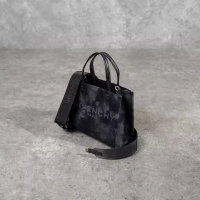 Givenchy Tas GIVENCHY 4G EMBROIDERY WASHED BLACK TOTE BAG WITH LS SMALL 100% ORIGINAL
