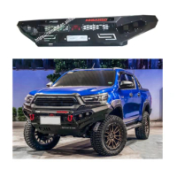 New Items Factory Steel Front Bumper for Hilux Revo Rocco Vigo For Ranger Front Bumper Universal Style
