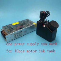 250ml DTF Ink UV ink Cartridge Ink Tank with Stirring Motor for small A3 Printer dtf White Inks Sub Tank Bulk CISS