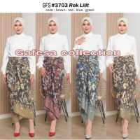 Gafesa . Rok Lilit motif batik / bawahan rok kebaya modern sr.3703