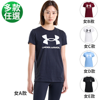 【UNDER ARMOUR】UA 女 LOGO短袖T-Shirt 多款任選