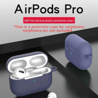 Silicone Earphone Cases For Apple For Airpods Pro Case Protective Bluetooth Wireless Earphones Cover For Air Pods Pro 1 Bag Box