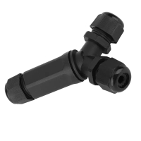 Jowenty Wire Adapter IP68 Waterproof Cable Connector 3 Way 3 Core LED Wire Connector Connection Slee