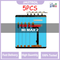 5Pcs/Lot LCD For Xiaomi Mi MAX 2 LCD Display MDE40, MDI40 Touch Screen Digitizer Assembly Replacement For MAX2 MiMAX2 With Frame