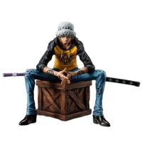 Original MegaHouse POP One Piece Shanks Water Law Anime Collection Figure Model Ornament Kids Christmas Birthday Toys for Gifts
