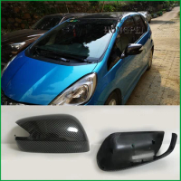 Exterior Rearview Mirror Cover Housing Case For HONDA FIT JAZZ 2009 2010 2011 2012 2013 GE6 GE8 Rearview Mirror Cover Shell