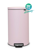 BRABANTIA PEDAL BIN 粉紅色 時尚腳踏式垃圾桶 30L #103988【APP下單最高22%點數回饋】