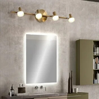 Simple LED Wall Lamp Mirror Front Light Nordic Bathroom Bathroom Mirror Cabinet Wall Light Dressing Table Vanity Light
