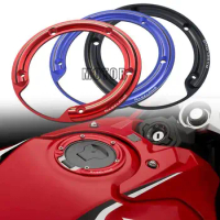 CBR500 R CBR 500R Fuel Tank Filler Oil Cap Decorative Ring For Honda CBR500R 2014 2015 2016 2017 2018 2019 2020 2021 2022 2023