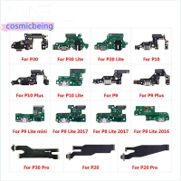 Đầu Nối Cổng Sạc, Linh Kiện Bảng Mạch, Cáp Dẻo Có Micrô, Mic, Cho HuaWei P30 P20 Pro P10 P9 Plus Min