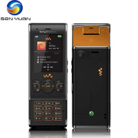 Original Sony Ericsson W595 3G Mobile Phone 2.2'' TFT Screen 3.15MP Camera 320p@15fps Video Bluetooth FM Radio Slider CellPhone