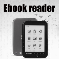 6 inch Ebook Reader High-clear Ink Screen Ereader Devices Ebook Reader Double RAM Rich Functions Music Playback 1024*768