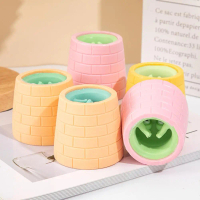 Frog Prince Decompression Toy Pinch Music Creative New Vent Relief Unique Pressure Squeeze Cup U8N9