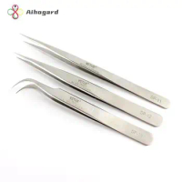 Stainless Steel Vetus Tweezers Forceps Pincet Precision Tweezer Repair Tools