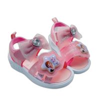 【樂樂童鞋】台灣製冰雪奇緣電燈涼鞋(台灣製 台灣製童鞋 MIT MIT童鞋)