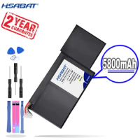 New Arrival [ HSABAT ] BTY-M6K Battery for MSI MS-17B4 MS-16K3 GS63VR-7RG GF63 Thin 8RD 8RD-031TH 8RC GF75 Thin 3RD 8RC 9SC