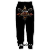 phechion New Fashion Men/Women Gutalax Rock 3D Printed Casual Pants Novelty Streetwear Men Loose Spo