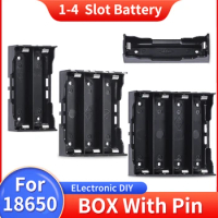 ABS Hard case 18650 Power Bank Cases High quality DIY battery box 1 2 3 4 Slot Container With Hard Pin Easy welding Upgrade