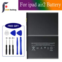 club factory Replacement Battery for iPad Air 2 or iPad 6, Full 7340mAh 0 Cycle Battery - Include Complete Repair Tool Kits