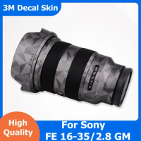 SEL1635GM Camera Lens Sticker Coat Wrap Protective Film Body Decal Skin For Sony FE 16-35 F2.8 16-35mm 2.8 GM FE1635mm F2.8GM