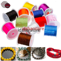 Tali Benang Karet Serat Korea Elastis Bahan Craft Tali Gelang Kalung