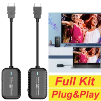 Wireless HDMI Video Transmitter and Receiver Extender Display Adapter Switch DVD STB Camera Laptop PC To TV Monitor Projector HD