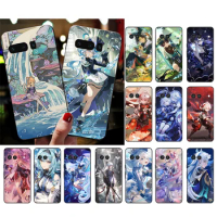 Genshin Impact Anime Phone Case For Google Pixel 8 7 Pro 7A 7 6A 6 Pro 5A 4A 3A Pixel 4 XL Pixel 5 6 4 3A XL